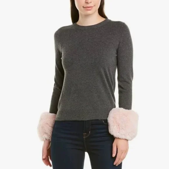 Milly Puff Sleeve Sweater NWT
